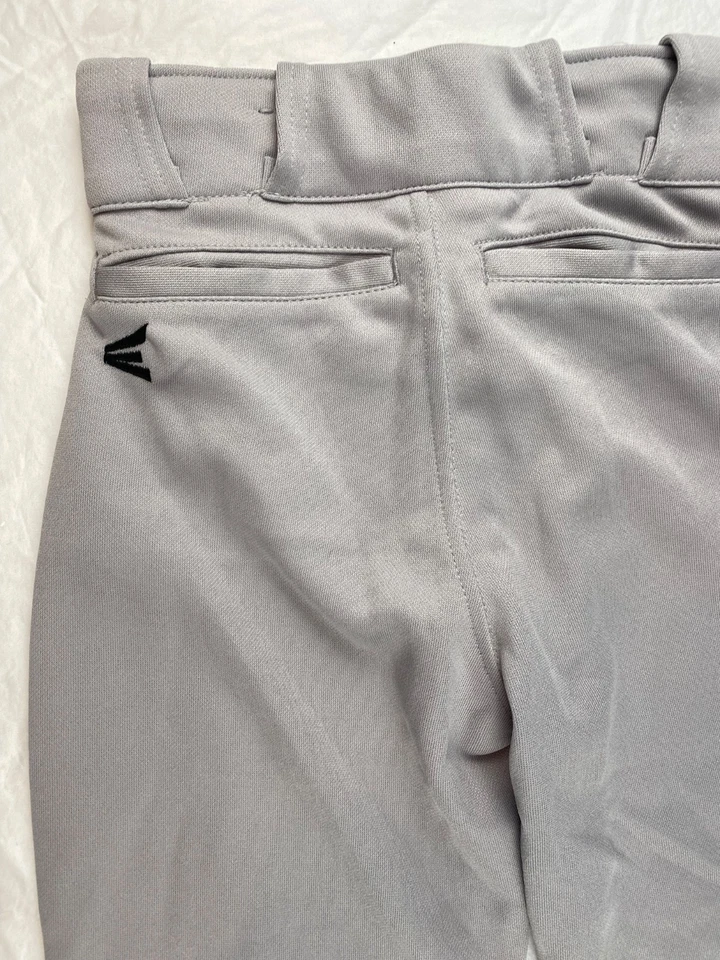 2 PAIR Easton Baseball Youth Boys Baseball Pants Gray Choose Size - Image 3 of 4