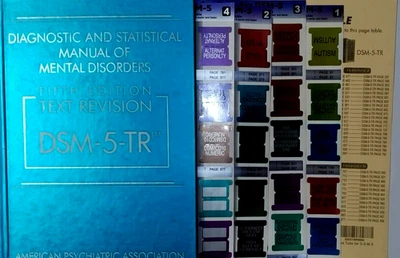 Diagnostic and Statistical Manual of Mental (Hardcover) DSM 5 TR + PAGE TAB HC