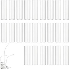 Shoe Lace Ends Tips 100 Pcs Clear Aglets For Shoelaces Sneaker Heat Shrink Tubin