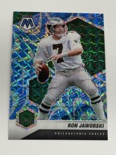 2021 Mosaic Football Prizm Reactive Blue - Ron Jaworski - Philadelphia Eagles