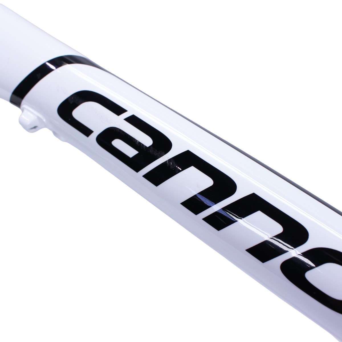 Cannondale CAAD8 54cm Frame/Fork White/Black/Blue Top Tube Dent