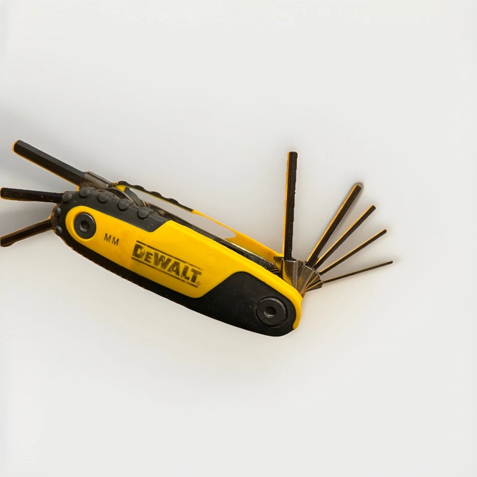 Dewalt Folding Locking Hex Key SAE Allen Wrench Set - Image 2 of 4