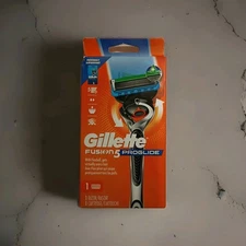 NEW Gillette ProGlide Men's 1 Razor Handle and 1 Blade Refill