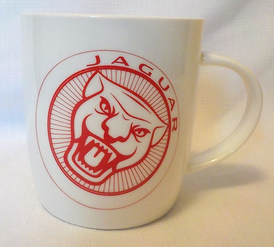 Exclusively Designed JAGUAR Luxury Sports Car Coffee Mug Fine Bone China Logo
