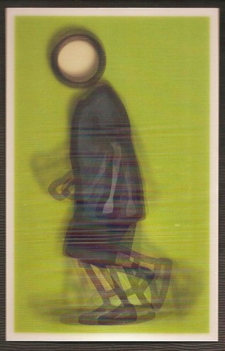 "Postal lenticular en movimiento 3D JULIAN OPIE ""Paul Running"", 2012 **NUEVA** - Imagen 17 de 23