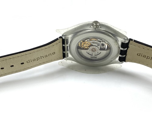New Old Stock Swatch Irony Automatic Diaphane Skeleton Men’s Watch - Picture 6 of 10