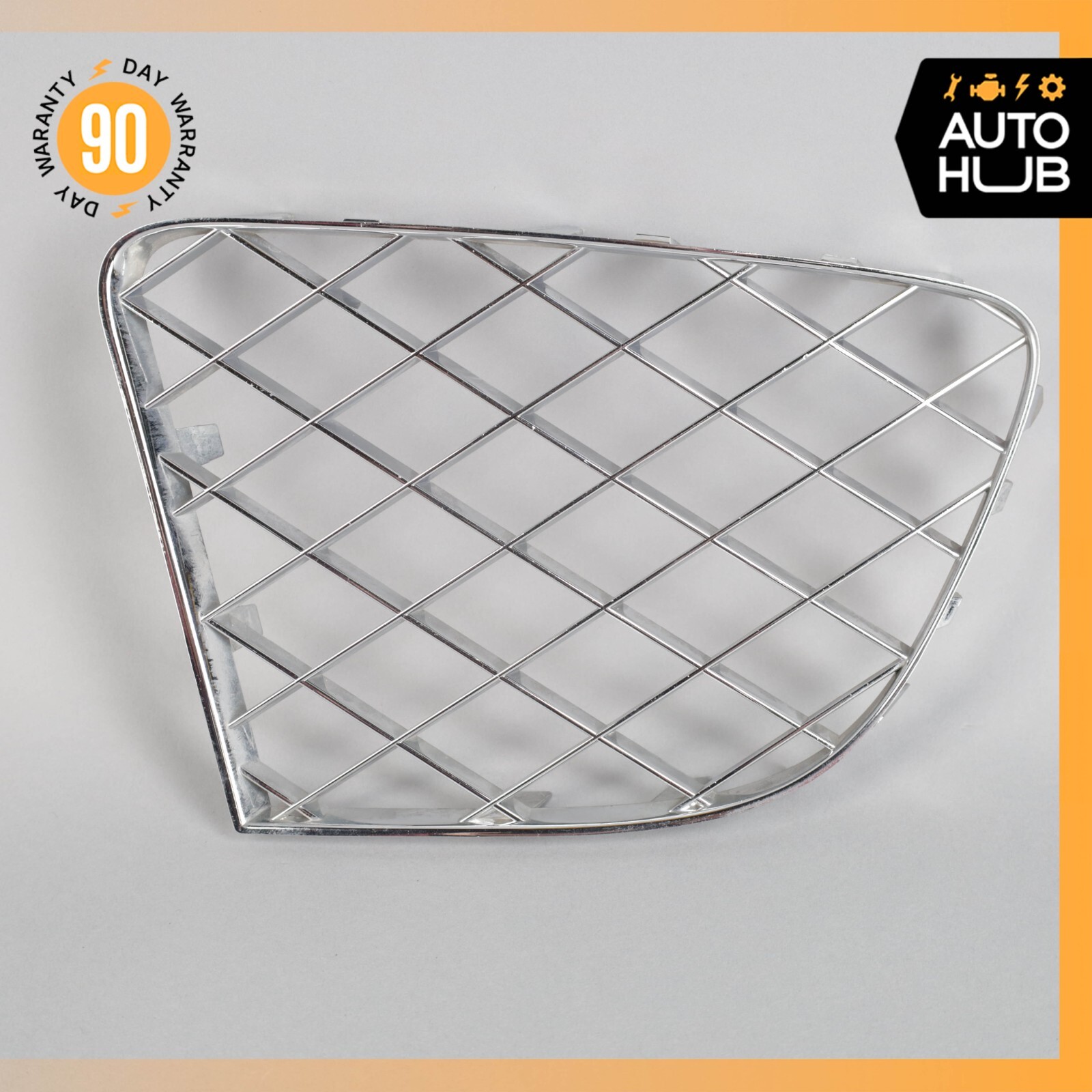 12-15 Bentley Continental GTC GT Front Right Bumper Center Mesh Grille OEM 71k