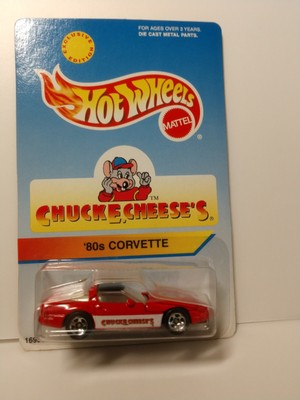 Exclusive Edition 1996 Hot Wheels Chuck E Cheese's 80's Corvette