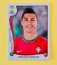 2014 Fifa World Cup Brasil CRISTIANO RONALDO Portugal Sticker # 523