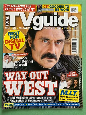 TOTAL TV GUIDE magazine 9-July-2005 IAN McSHANE Jack Wild Tom Conti Kim Woodburn