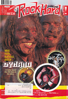✪ ROCK HARD Magazin #110 7/96 Juli 1996 - Type O Negative, Anvil