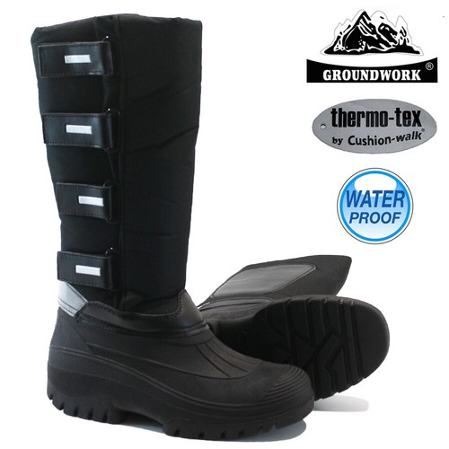 STIVALI DA NEVE DONNA LINEA DONNA STIVALI DA SCI INVERNALI MUCKER PELLICCIA TERMICA GIARDINO WELLINGTONS - Foto 19 di 25