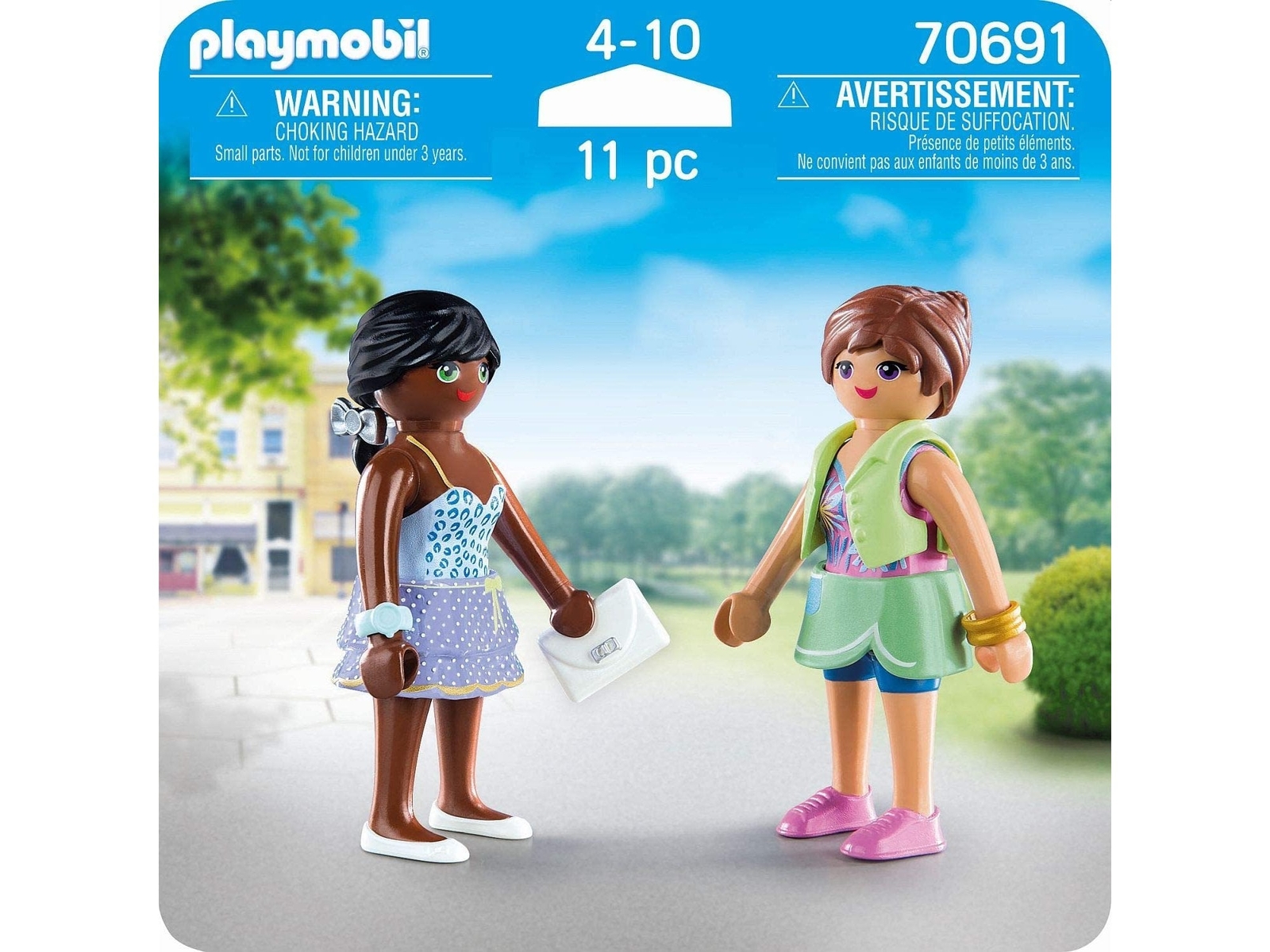 PLAYMOBIL City Life 70691 DuoPack Shopping Girls