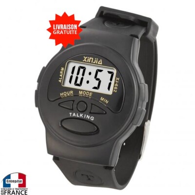 Montre Parlante Digitale Française - Alarme "le Coq" - Vintage, Incomplète - Occasion
