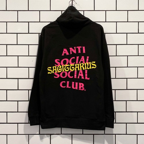 SUDADERA CON CAPUCHA ANTI SOCIAL CLUB SAG NEGRA - Imagen 1 de 3