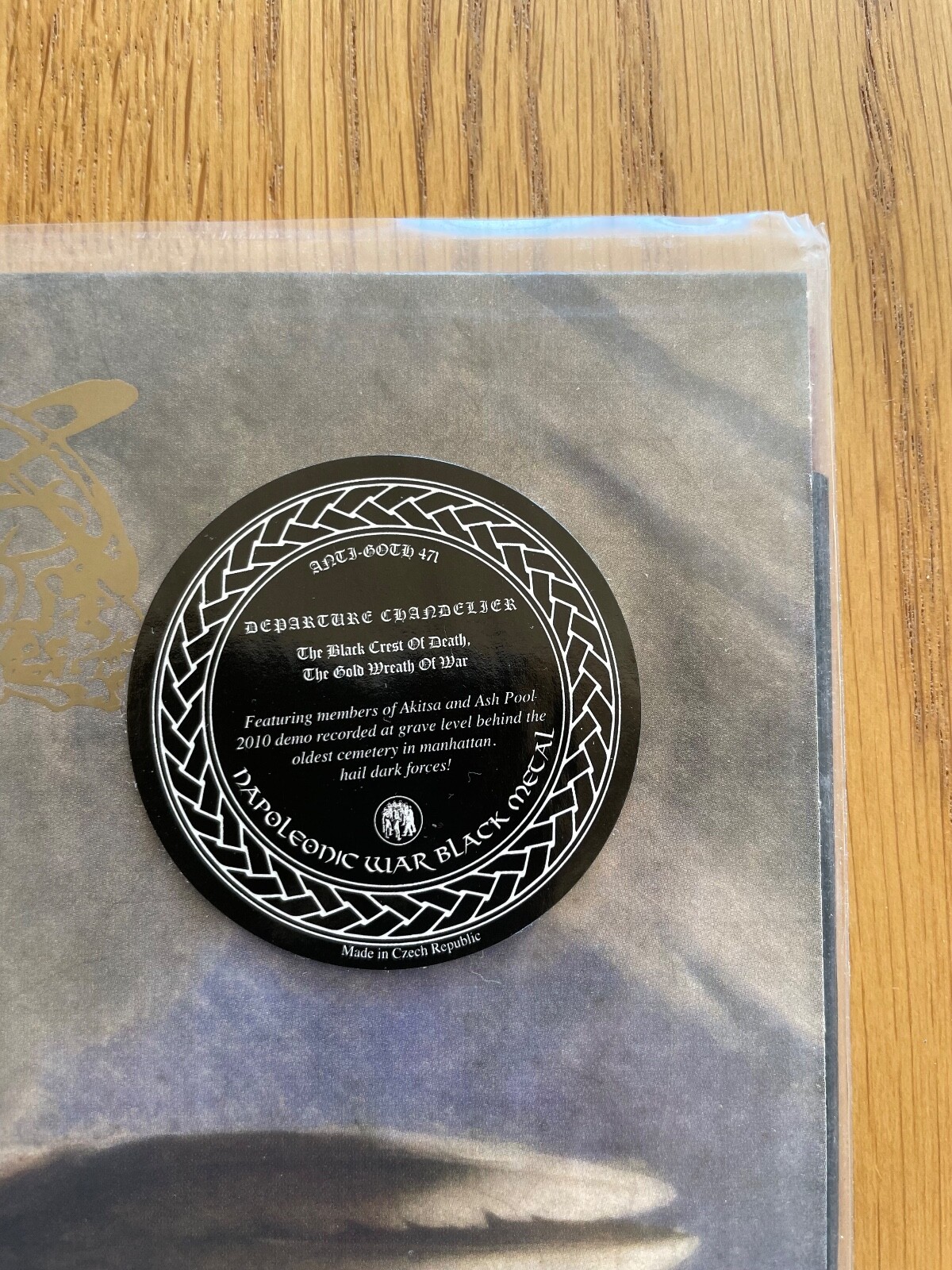 Departure Chandelier The Black Crest Of Death, The Gold.. LP US Raw