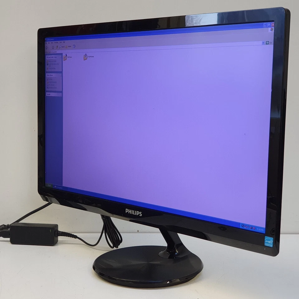 PHILIPS 227E4L 21,5" HDMI Retro PC Computer Monitor Bildschirm Für Win. 98/XP/7 - Bild 4 von 4