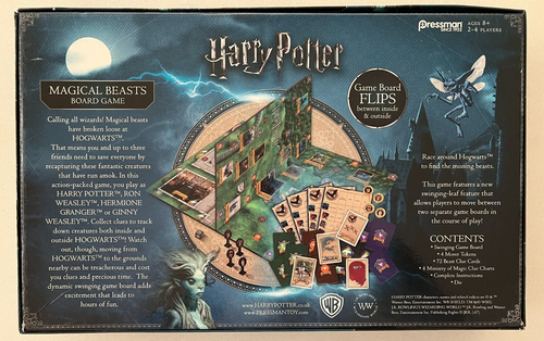 Harry Potter Magical Beasts Board Game - Pressman 2017 VGC Complete #2 - Picture 8 of 8