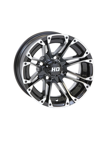Set 4 ITP SS LSI STi 12 Aluminum Alloy Golf Cart Car Rims Wheels ...