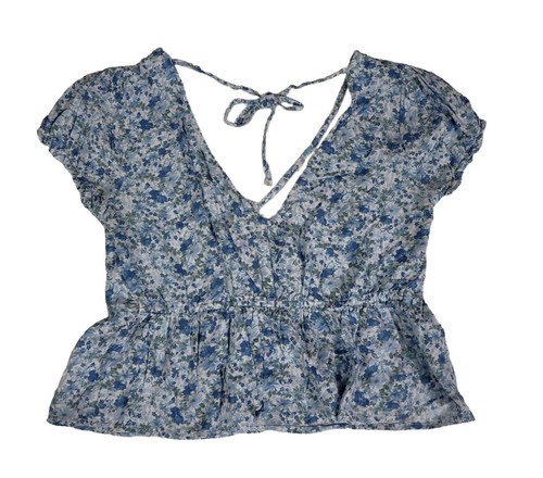 hollister cap sleeve mini dress Women's Cap Sleeve Button Shirt Dress in Black Floral Size XXS PETITE from Hollister