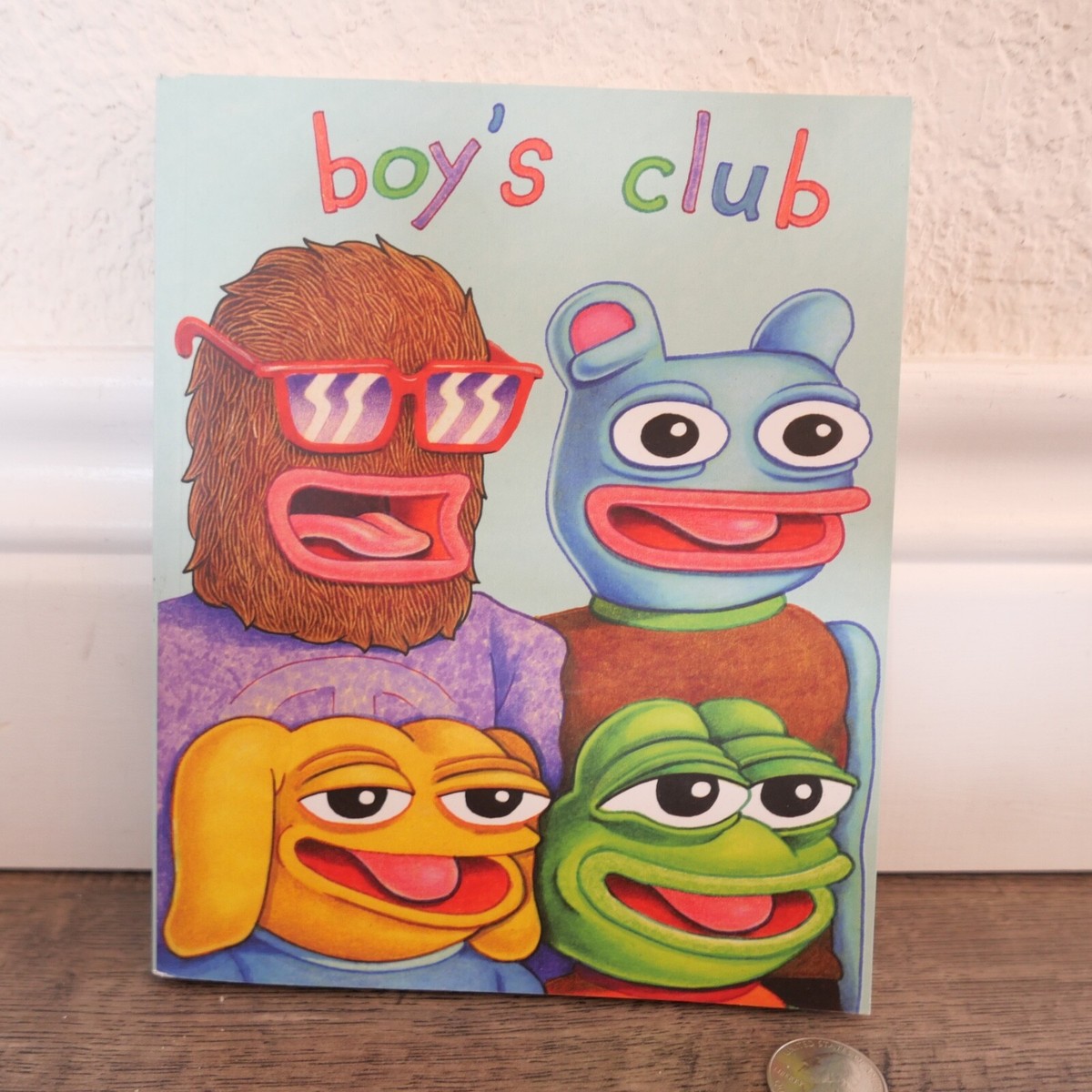 Boy's Club by Matt Furie EUC Comic Book Graphic Novel Pepe The