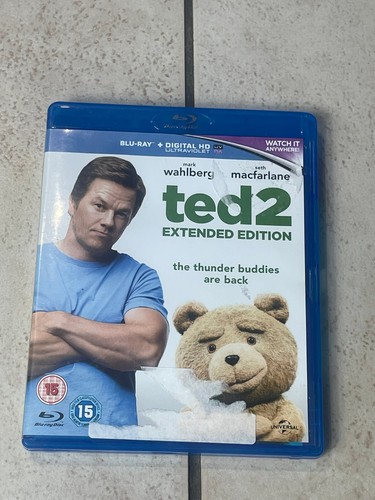 Ted 2 - Extended Edition Blu-ray (2015) Mark Wahlberg BLU RAY DVD #4 - 第 1/2 張圖片