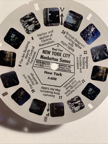 View-Master New York City Manhattan Szenen - A653 - 3 Rollen Set + Booklet - Bild 5 von 10