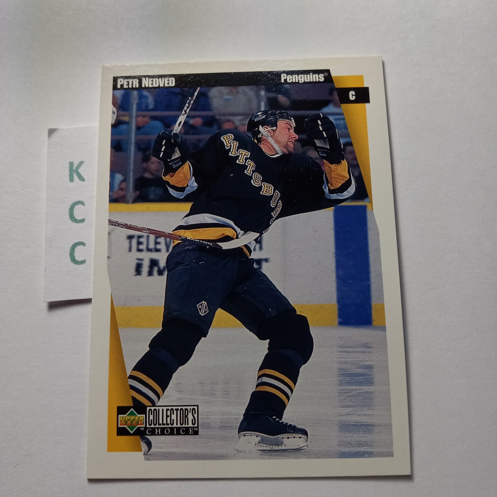 1997-98 Upper Deck Collectors Choice Petr Nedved #209 Pittsburgh Penguins 2