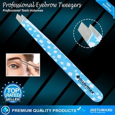 Professional Eyebrow Tweezers Slant Tip Precision Hair Tweezer for Men  Women