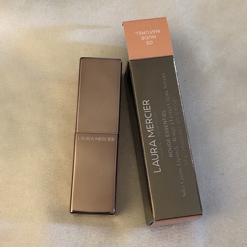 Laura Mercier Rouge Essentiel Silky Cream Lipstick 05 Nude Naturel 3.5g NIB - Picture 8 of 12