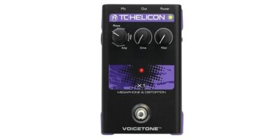 VOICETONE X1 TC•HELICON TC Helicon VoiceTone Single X1 Megaphone & Distortion Effects