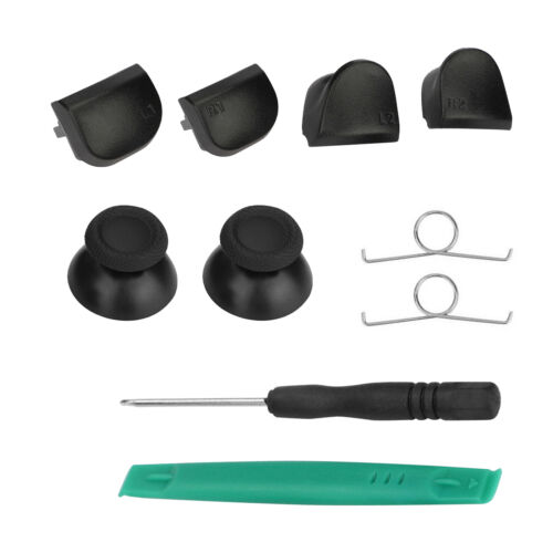 Plastic+Metal Button&Thumb Grips&Cross Screwdriver For Sony PS5 V1 Controller - Photo 1/7
