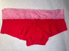 NWOT NOS VTG VICTORIAS SECRET PINK MESH PANTY PANTIES LOW RISE MESH MEDIUM M