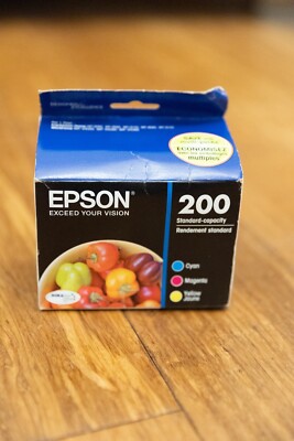 Epson T200520 Tri-Color Multi-Pack Cyan Magenta Yellow Ink Expired