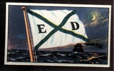 German Tobacco,Martin Brinkmann Lloyd, SHIPPING FLAGS MERCHANT FLEET, 1933, #262