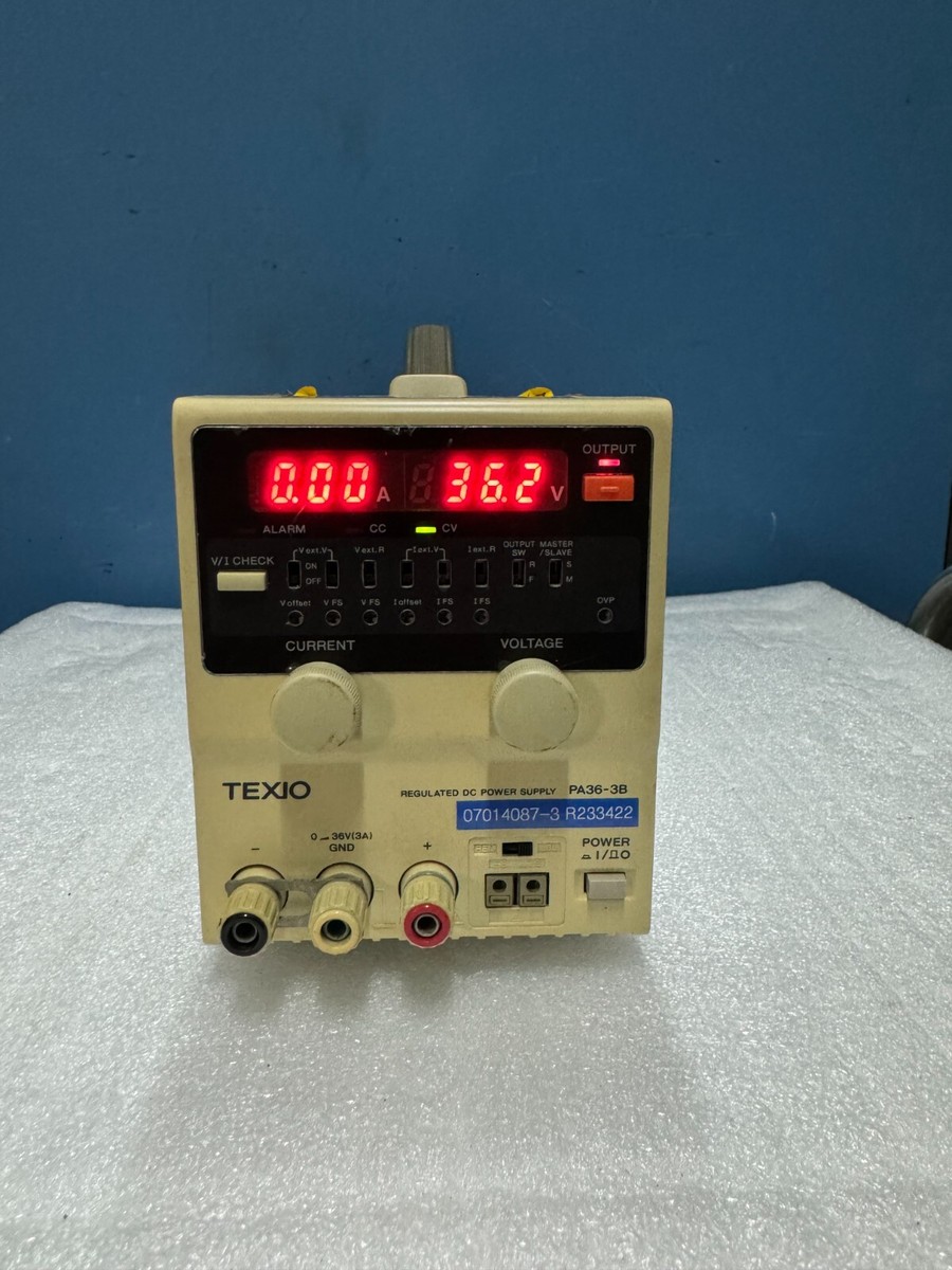 直流安定化電源 TEXIO テクシオ PA36-3B 36V 3A Texio / Kenwood PA36