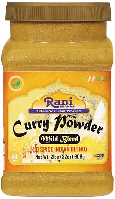Rani Curry Powder Mild (10-Spice Authentic Indian Blend) 32oz (2lbs) 908g