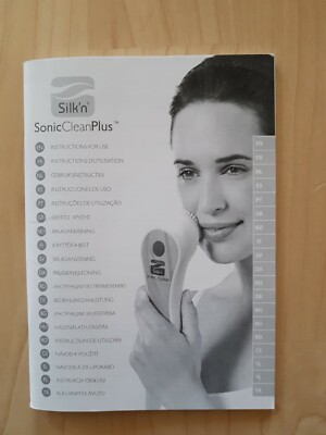 Bedienungsanleitung Silk'n Sonic CleanPlus Gesichtsreinigung Gebrauchsanleitung