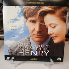 "Regarding Henry" Widescreen Laserdisc LD - Harrison Ford Laser Disc