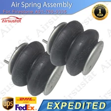 2x For Firestone A01-760-0335 Air Suspension Shock Spring Bag Double Convolute