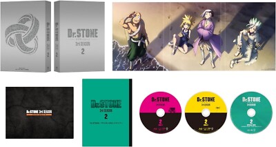 DR.STONE 3RD SEASON DVD BOX 2 (DVD2) NEW From Japan
