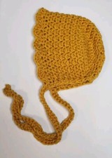 Crochet Baby Bonnet 0-6 Months