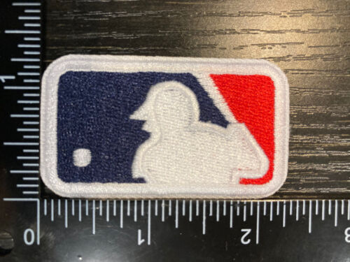 MLB Logo Embroidered Iron On Baseball Patch L