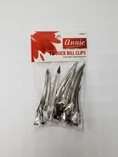 ANNIE 12 DUCK BILL CLIPS #3168 