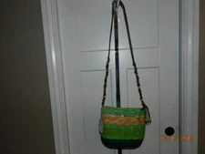 Sun 'N' Sand Straw Crossbody  Mini  Bag NWT