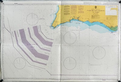 Admiralität 89 Portugal Südküste Cabo De Sao Vicente nach Faro Karte Karte Ma...