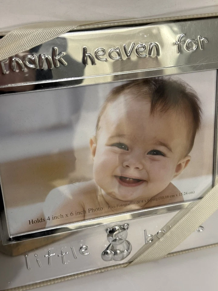 Carter’s Child Of Mine Baby Picture Frame “Thank Heaven For Little Babies” Gift - Image 4 of 4