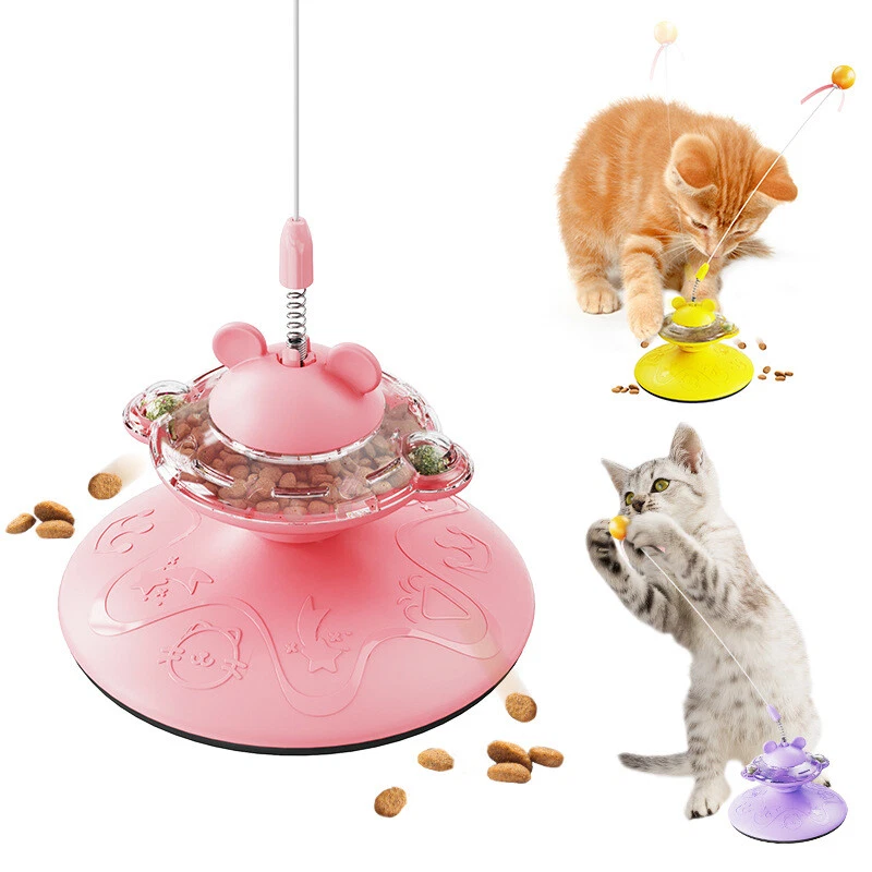NEW Cat Interactive Toys for Indoor Cats Treat Kitten Toys Slow Food Dispenser
Opens in a new window