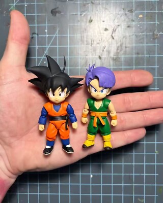 CUSTOM Dragon Ball Z S.H.Figuarts Super Saiyan goten trunks | eBay