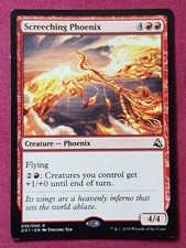 Magic The Gathering GLOBAL SERIES 1 SCREECHING PHOENIX GS1 red card MTG